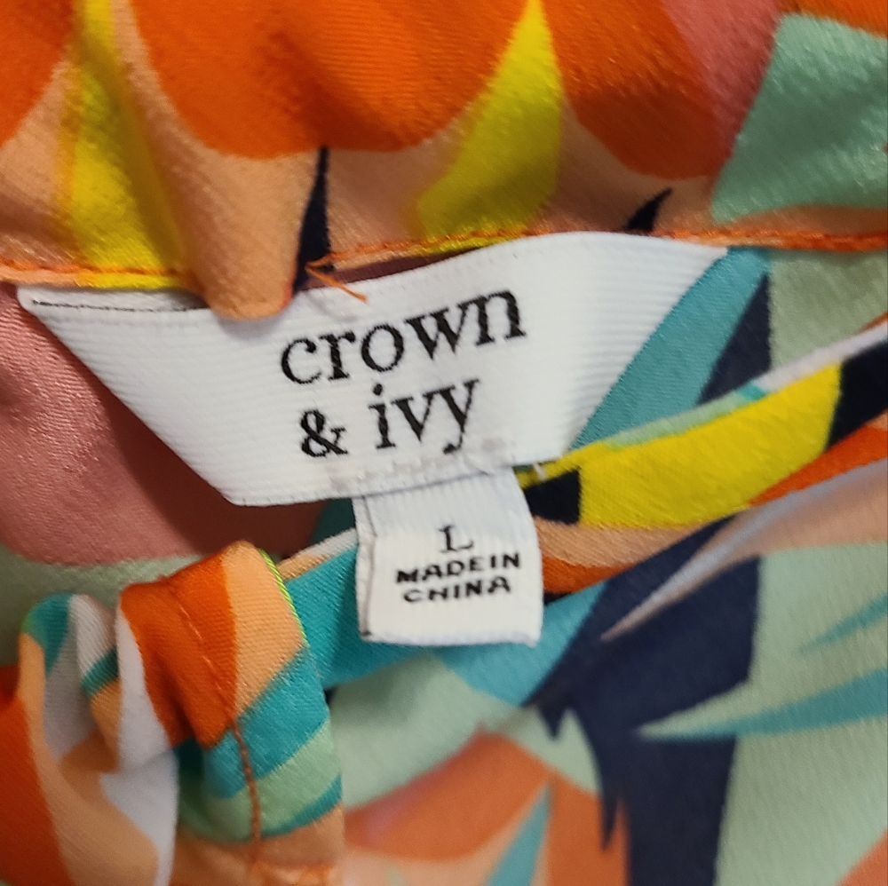 Vibrant Multicolor Sleeveless Dress - Picture 4 of 5